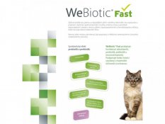 WeBiotic fast - pomáhá trávící soustavě
